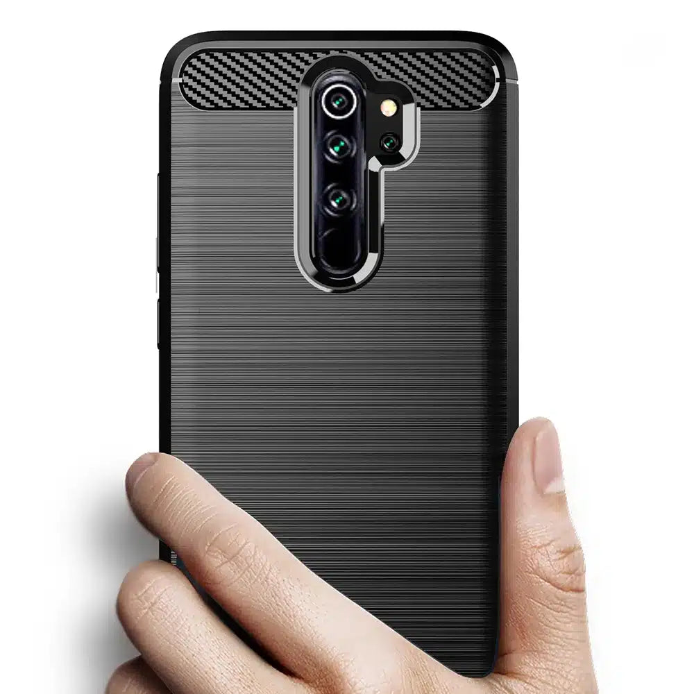 CARBON maska za XIAOMI Redmi Note 8 Pro črna