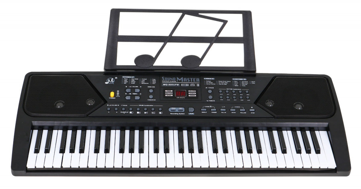Dječji klavir MQ-600UFB sa stalkom za note + mikrofon