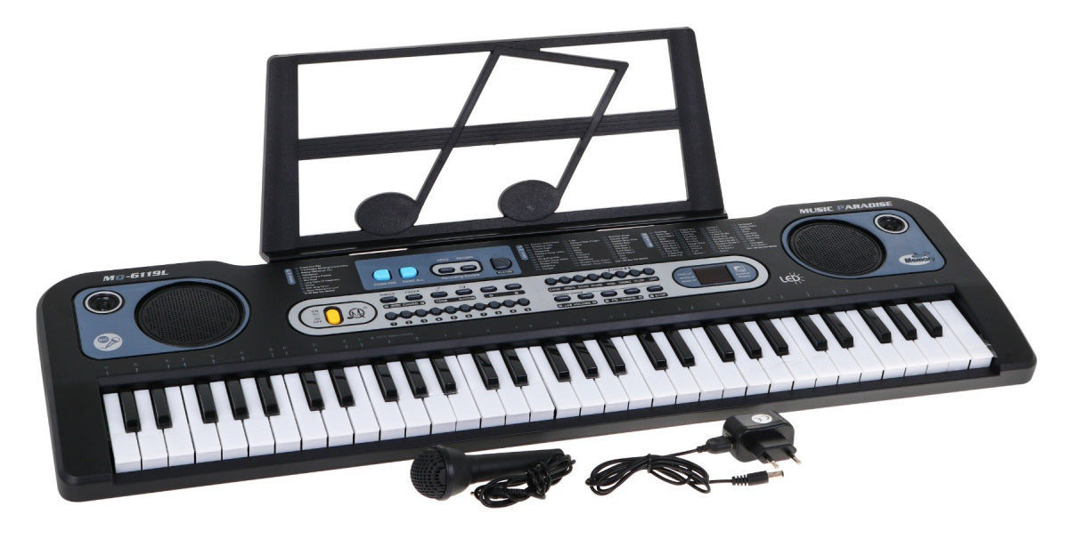 Dječji klavir MQ-6119L sa stalkom za note + mikrofon