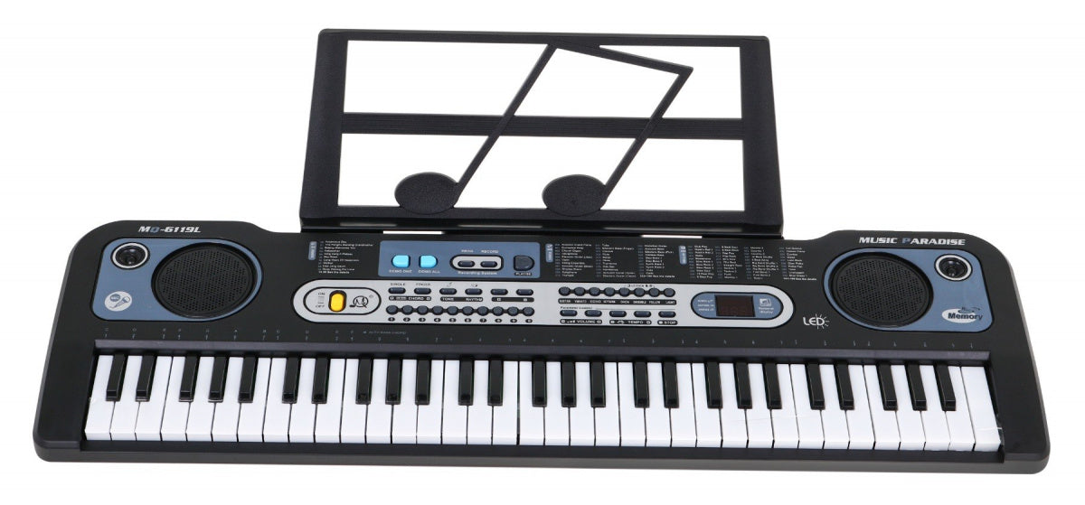 Dječji klavir MQ-6119L sa stalkom za note + mikrofon