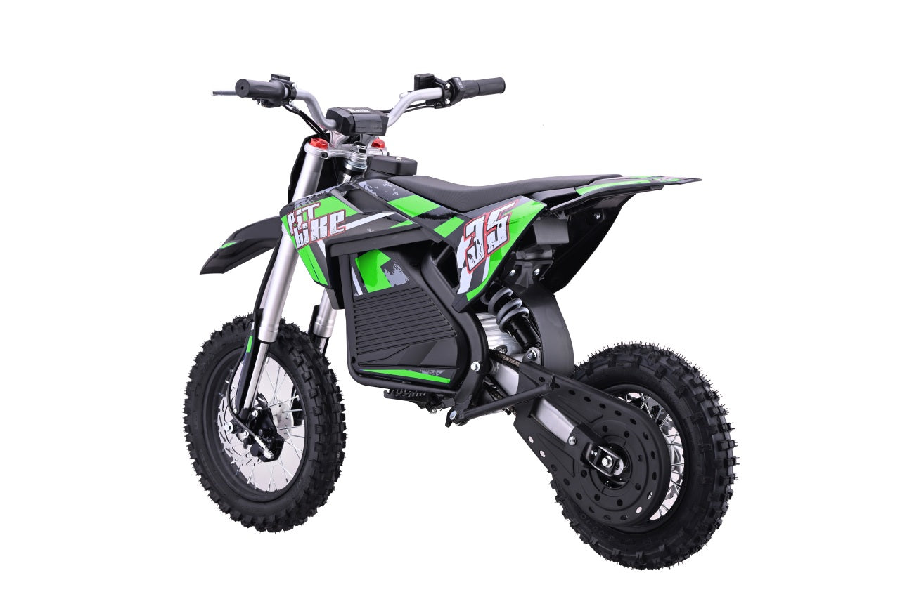 Motor na akumulator PIT BIKE 1000W - zeleni