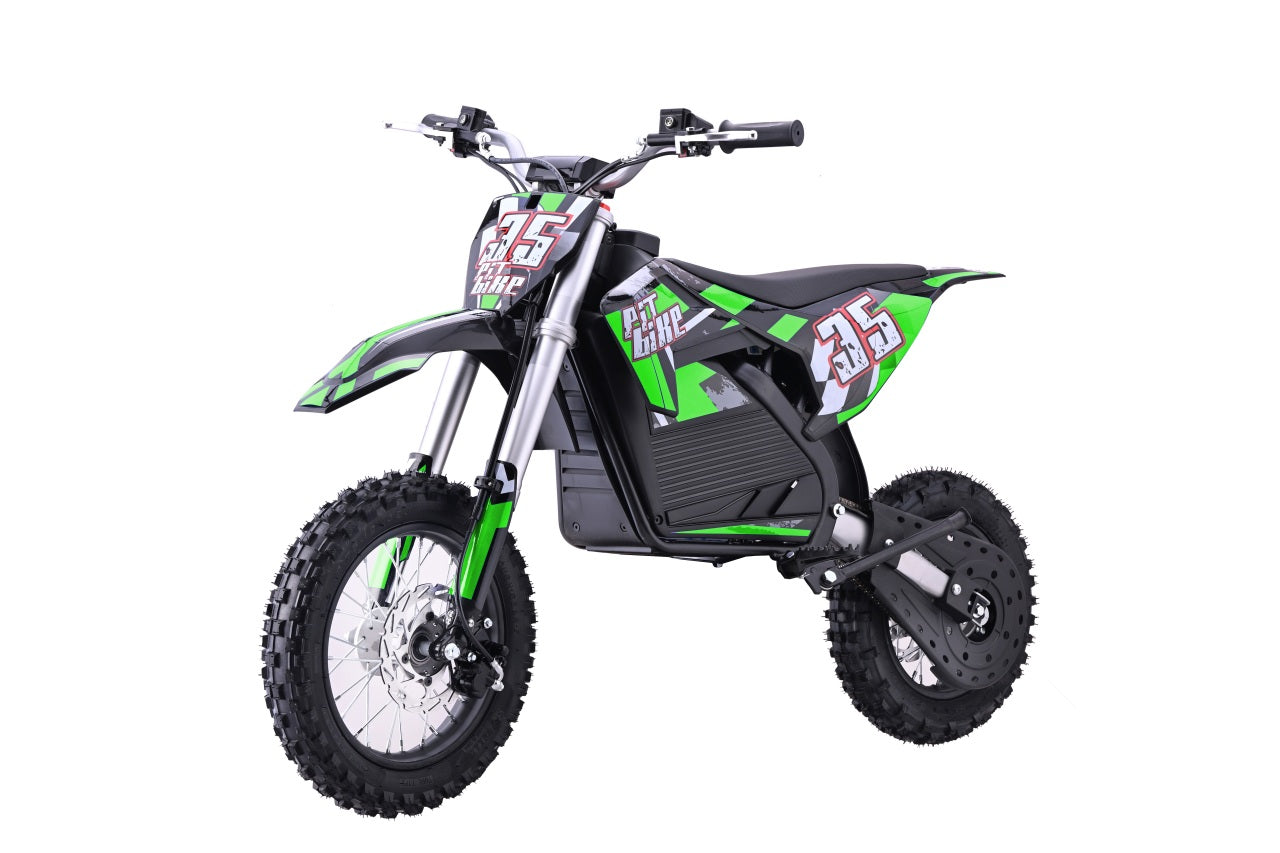 Motor na akumulator PIT BIKE 1000W - zeleni