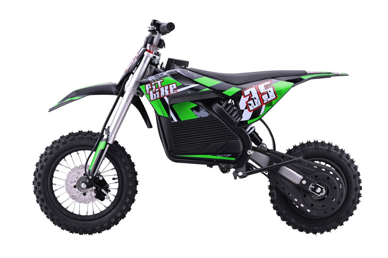 Motor na akumulator PIT BIKE 1000W - zeleni
