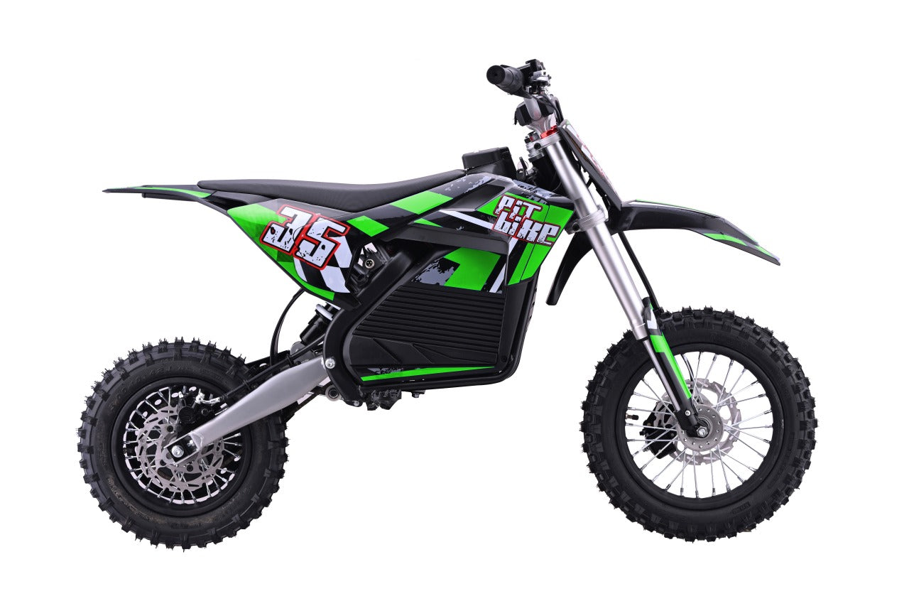 Motor na akumulator PIT BIKE 1000W - zeleni