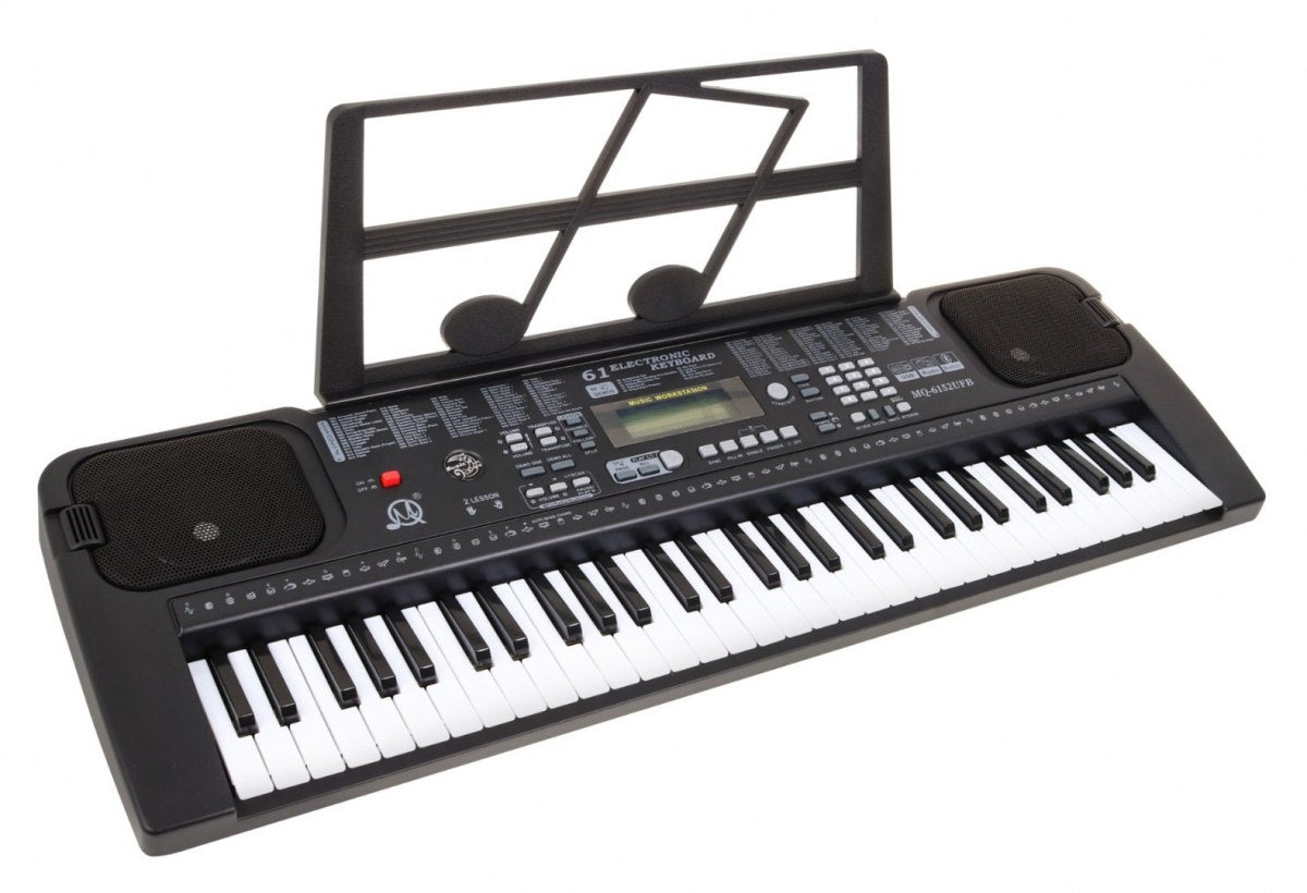 Dječji klavir MQ-6152UFB sa stalkom za note + mikrofon