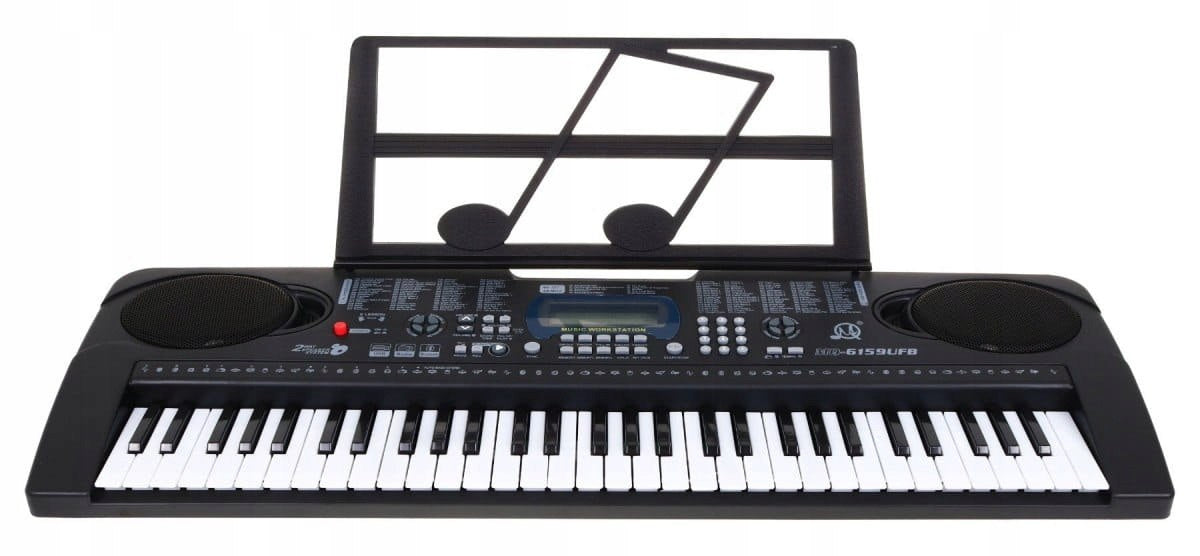 Dječji klavir MQ-6159UFB sa stalkom za note + mikrofon