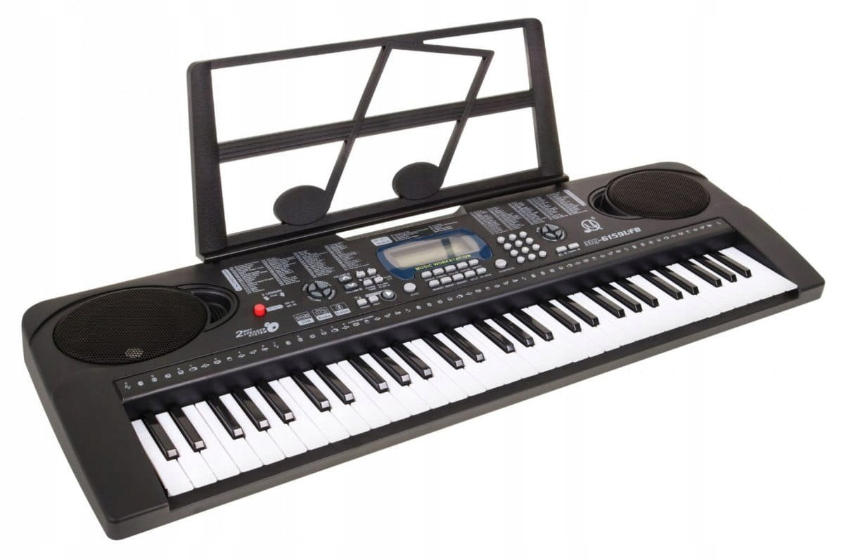 Dječji klavir MQ-6159UFB sa stalkom za note + mikrofon