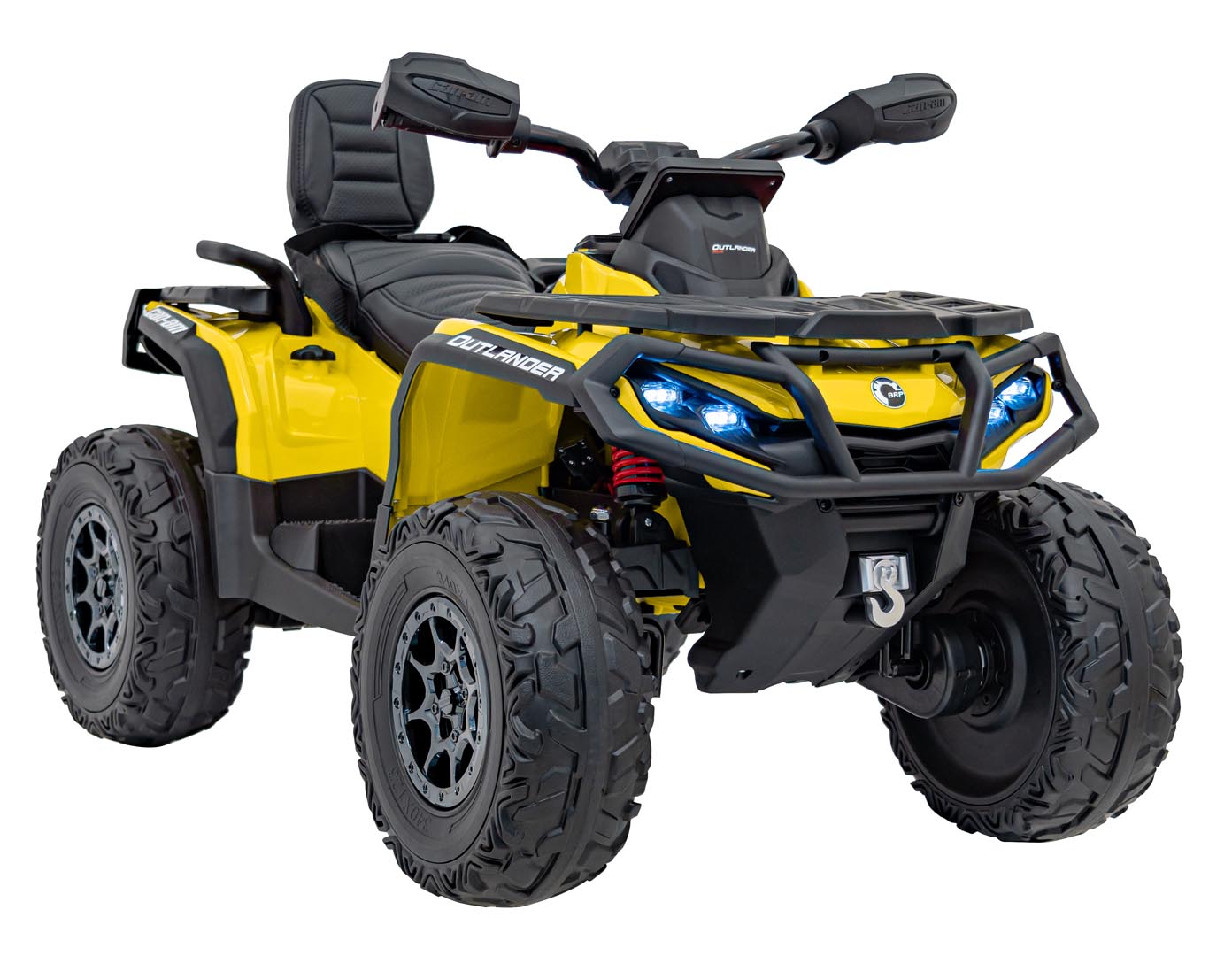 Quad na akumulator Can-Am Outlander ATV 4x4 - žuti