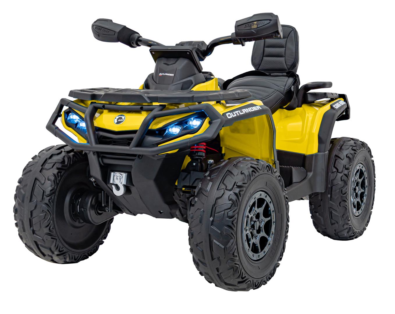 Quad na akumulator Can-Am Outlander ATV 4x4 - žuti