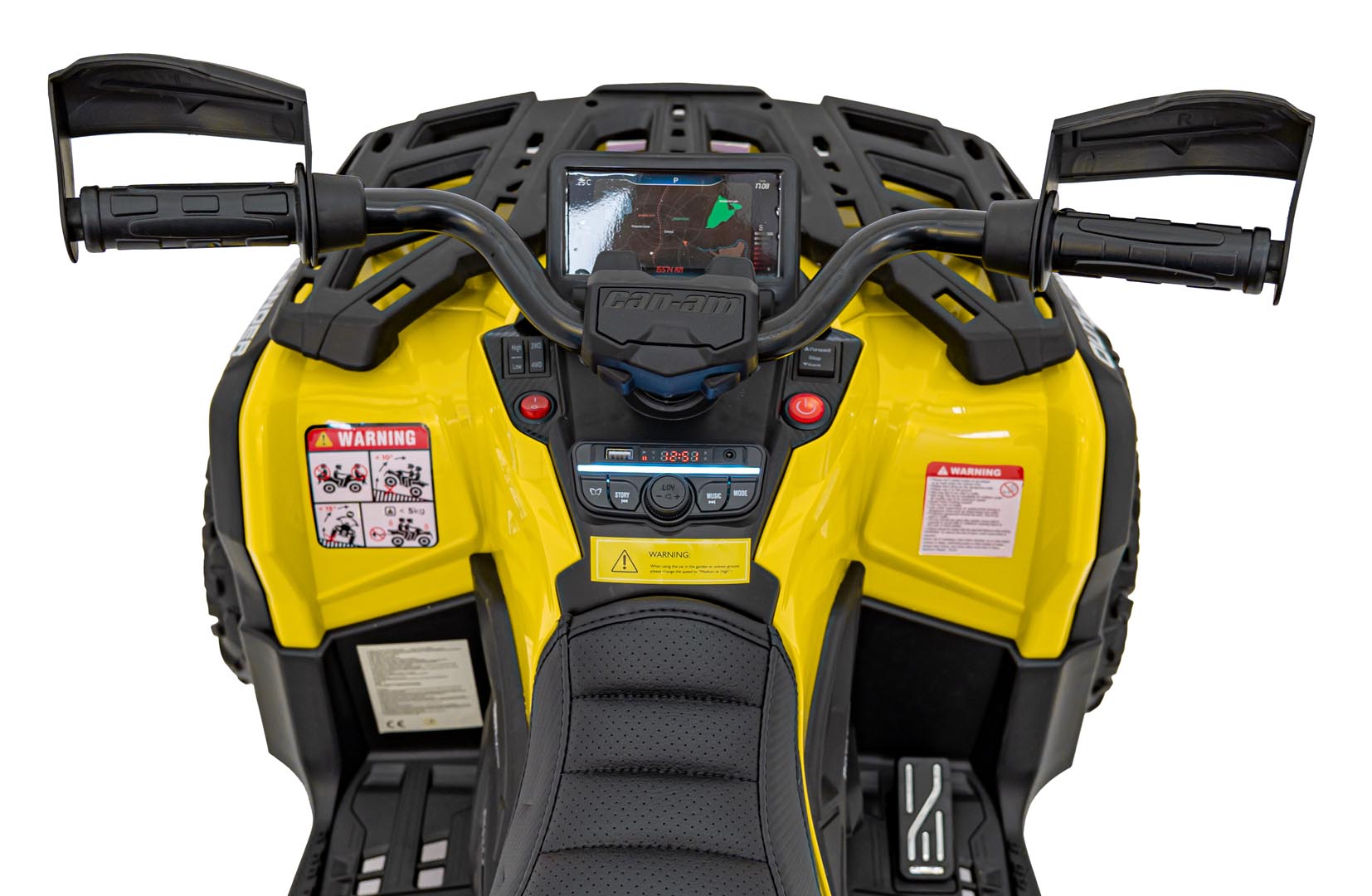 Quad na akumulator Can-Am Outlander ATV 4x4 - žuti