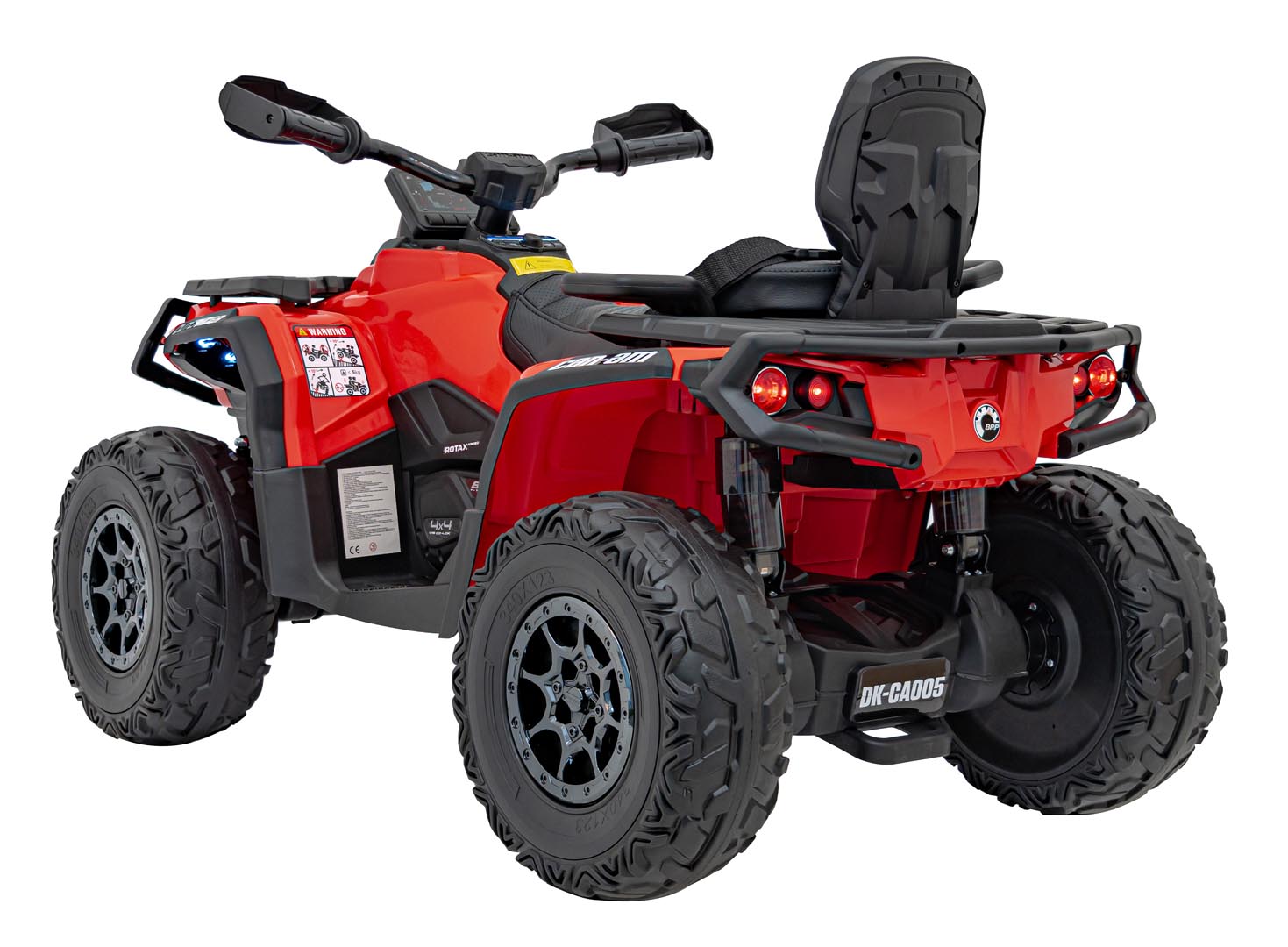 Quad na akumulator Can-Am Outlander ATV 4x4 - crveni