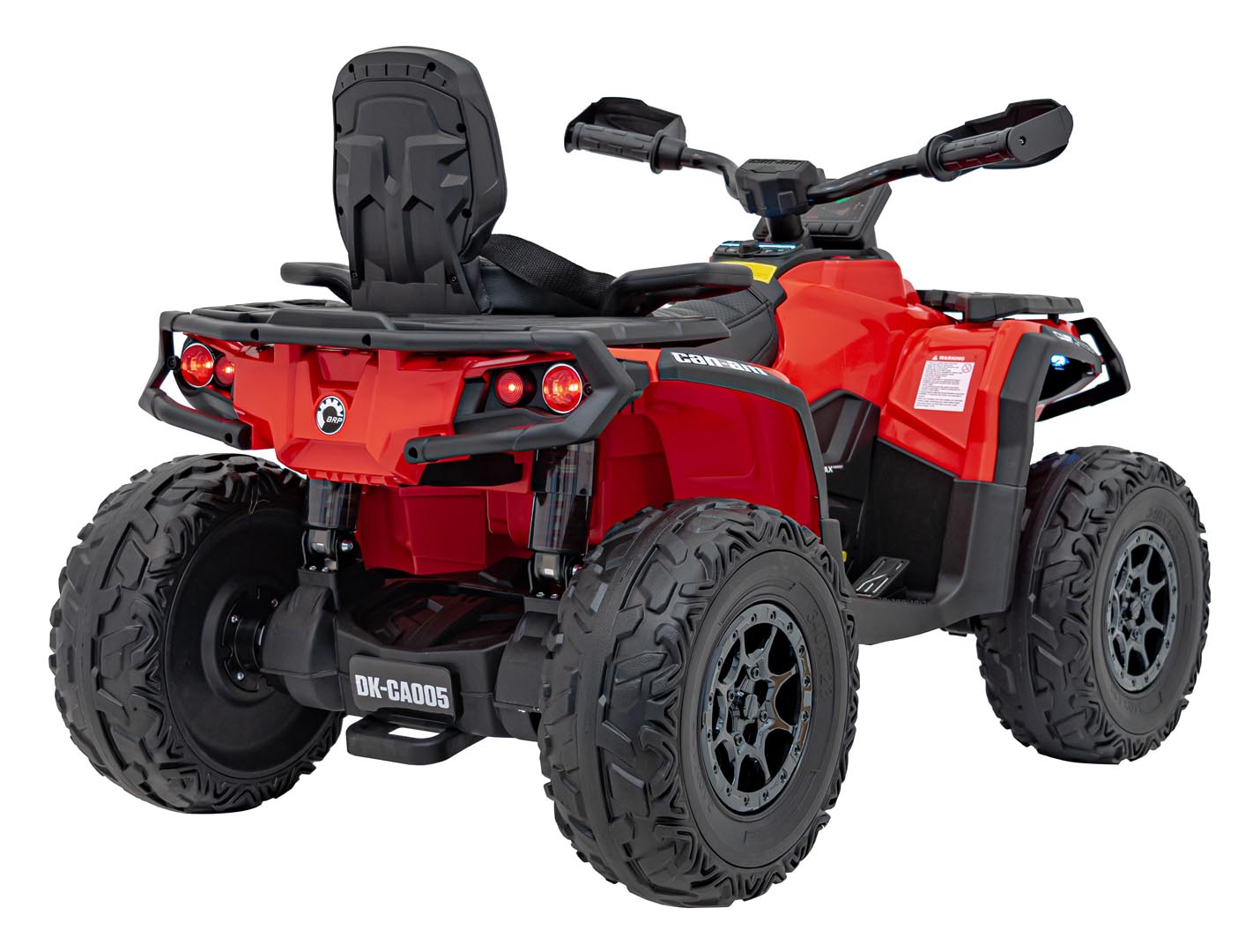 Quad na akumulator Can-Am Outlander ATV 4x4 - crveni