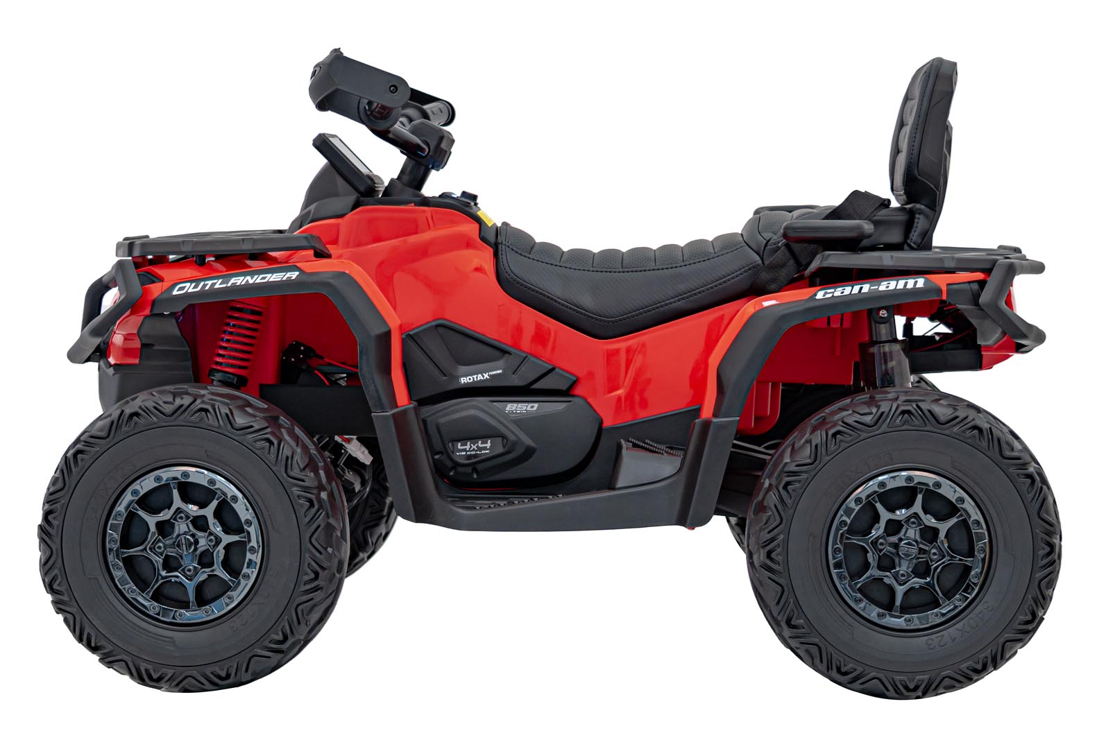 Quad na akumulator Can-Am Outlander ATV 4x4 200W - crveni