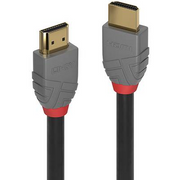 Lindy 36965 HDMI kabel 5 m HDMI Tip A (Standard) Crno, Sivo