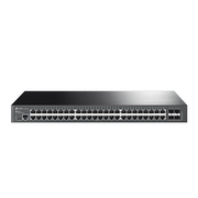 TP-Link Omada SG3452X mrežni prekidač Upravljano L2+ Gigabit Ethernet (10/100/1000) 1U Crno