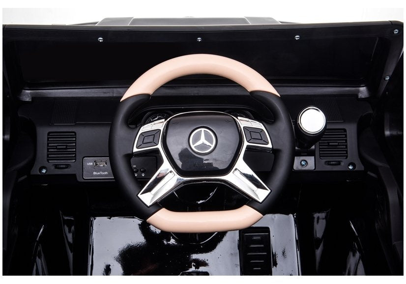 Licencirani auto na akumulator Maybach Mercedes A100 - crni/lakirani