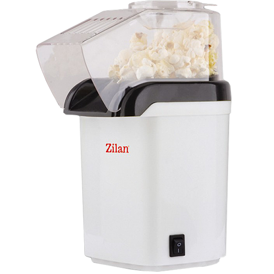 Zilan Aparat za kokice, 1200 W, bijela - ZLN8044/WH