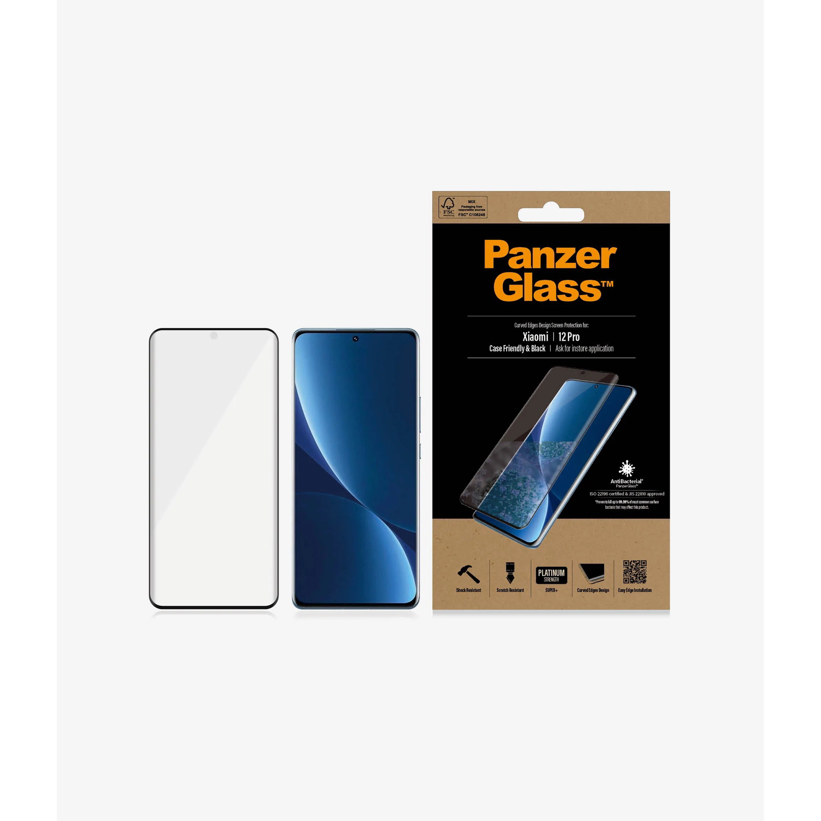 PanzerGlass 8057 Zaštita za ekran i poleđinu mobitela Prozirna zaštita za zaslon Xiaomi 1 kom