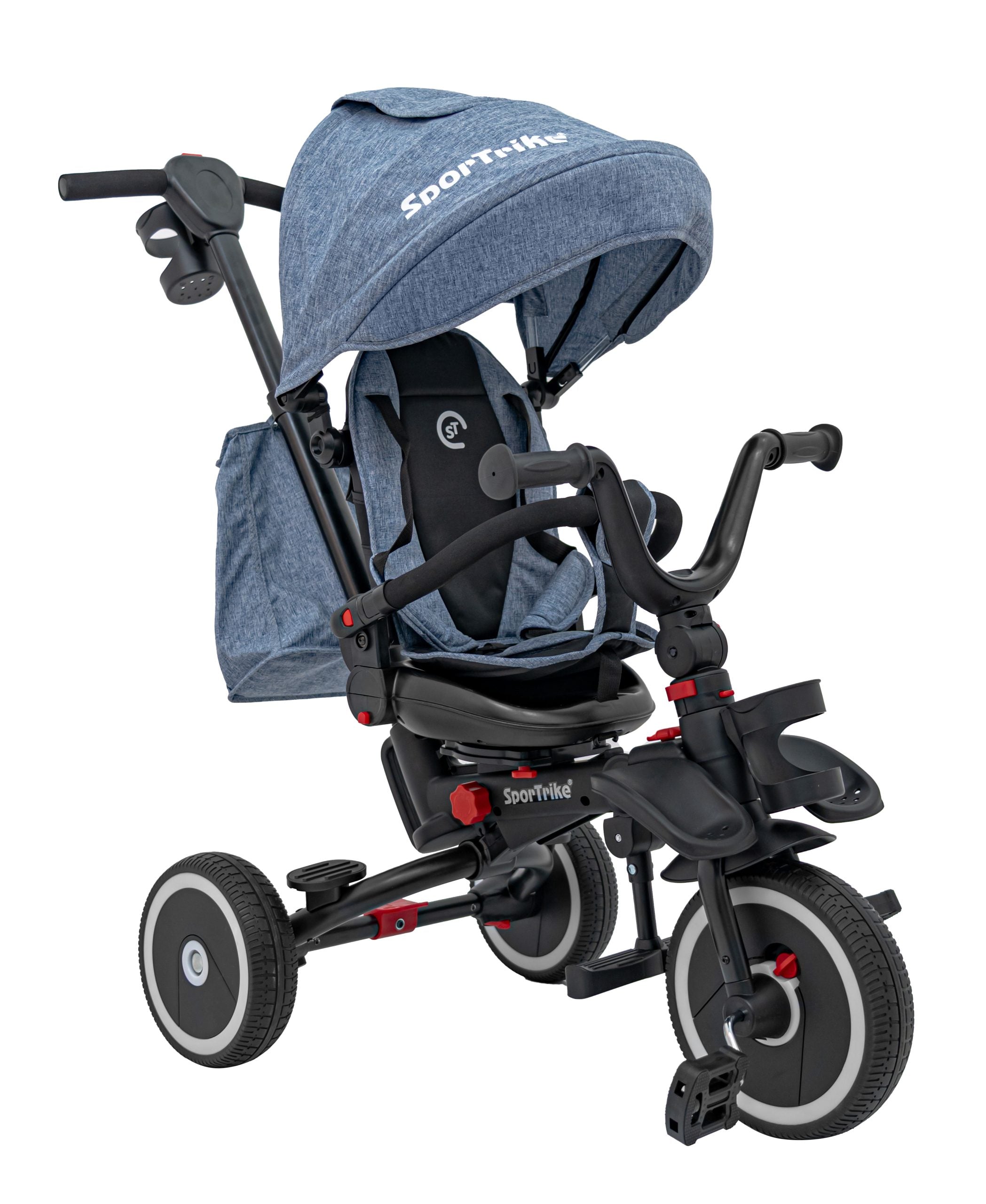 Dječji tricikl RIDER SPORTRIKE - plavi