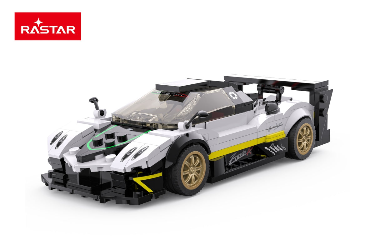 Licencirani auto na daljinsko upravljanje i sastavljanje 1:28 Pagani Zonda R RASTAR - bijeli
