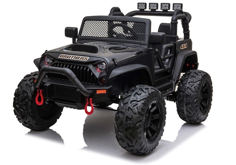 Auto na akumulator Jeep JC666 Brother - crni/lakirani