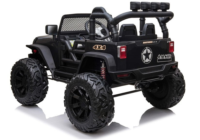 Auto na akumulator Jeep JC666 Brother - crni/lakirani