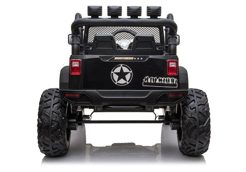 Auto na akumulator Jeep JC666 Brother - crni/lakirani