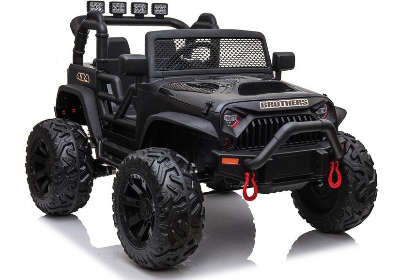 Auto na akumulator Jeep JC666 Brother - crni/lakirani