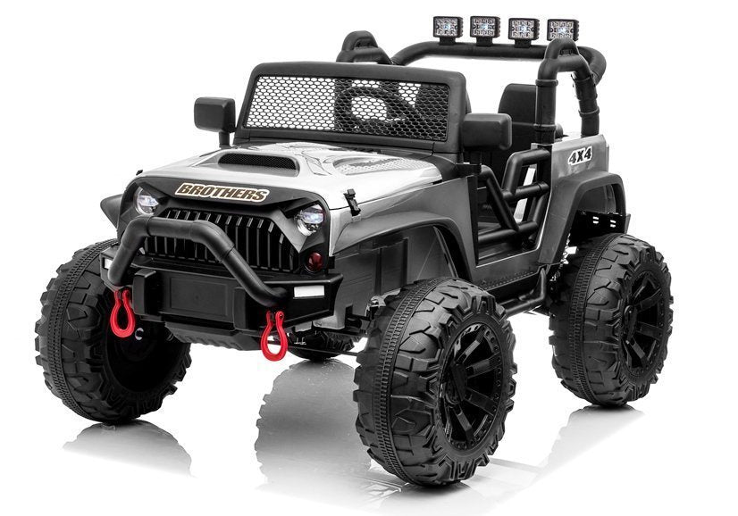 Auto na akumulator Jeep JC666 Brother - sivi/lakirani