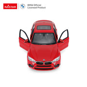 Licencirani metalni auto na daljinsko upravljanje 1:24 BMW X6M RASTAR - crveni