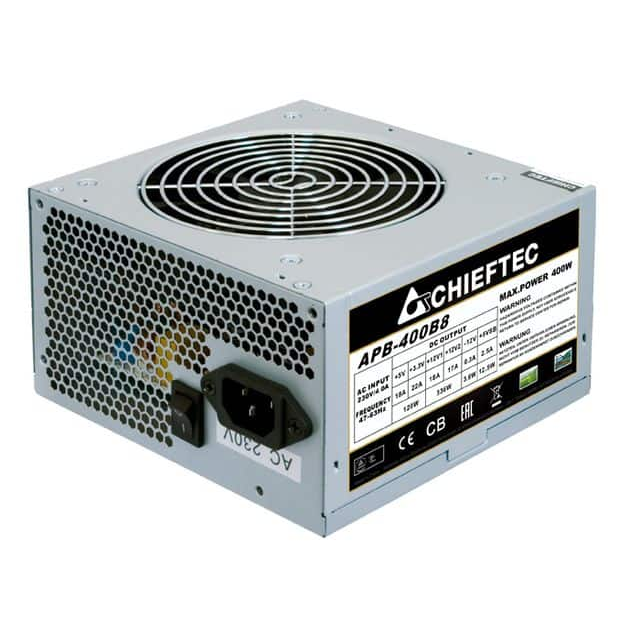 Chieftec Value APB-400B8 jedinica za napajanje 400 W 20+4 pin ATX PS/2 Srebro