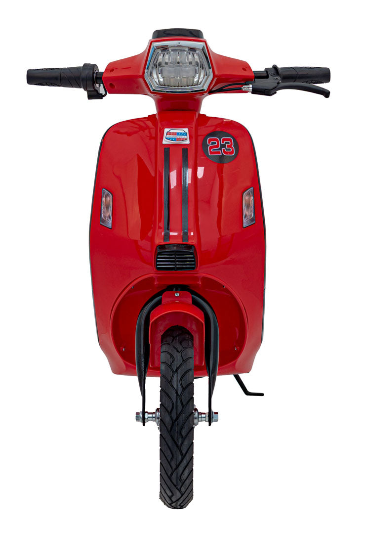 Motor na akumulator Retro 23 - Crveni