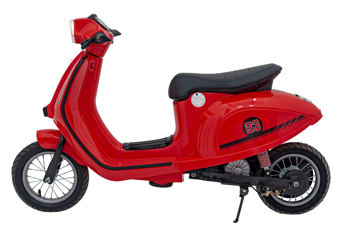 Motor na akumulator Retro 23 - Crveni
