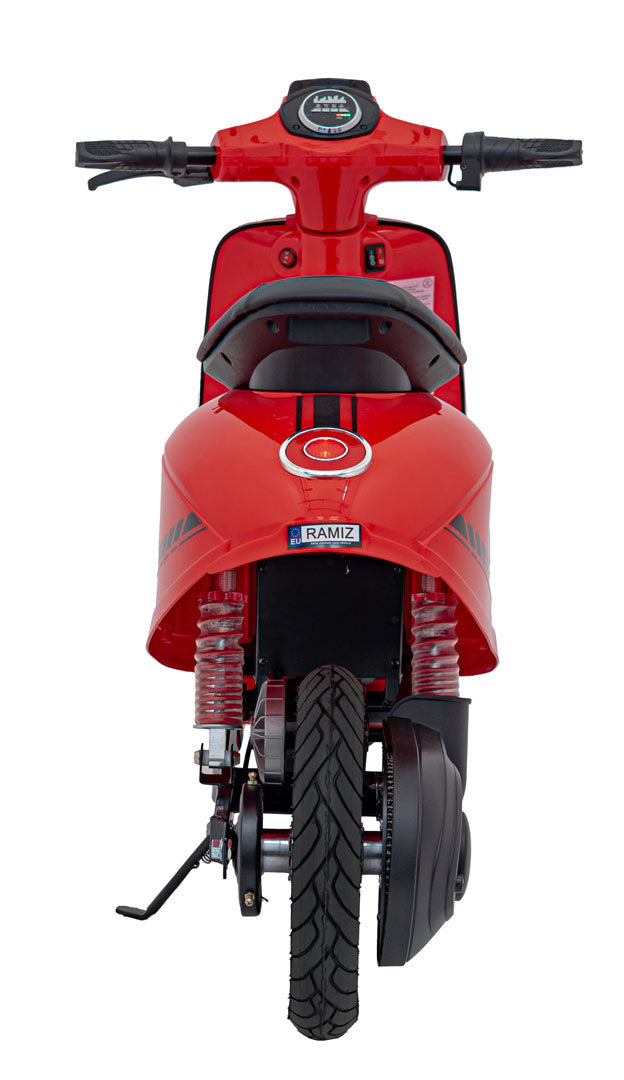 Motor na akumulator Retro 23 - Crveni