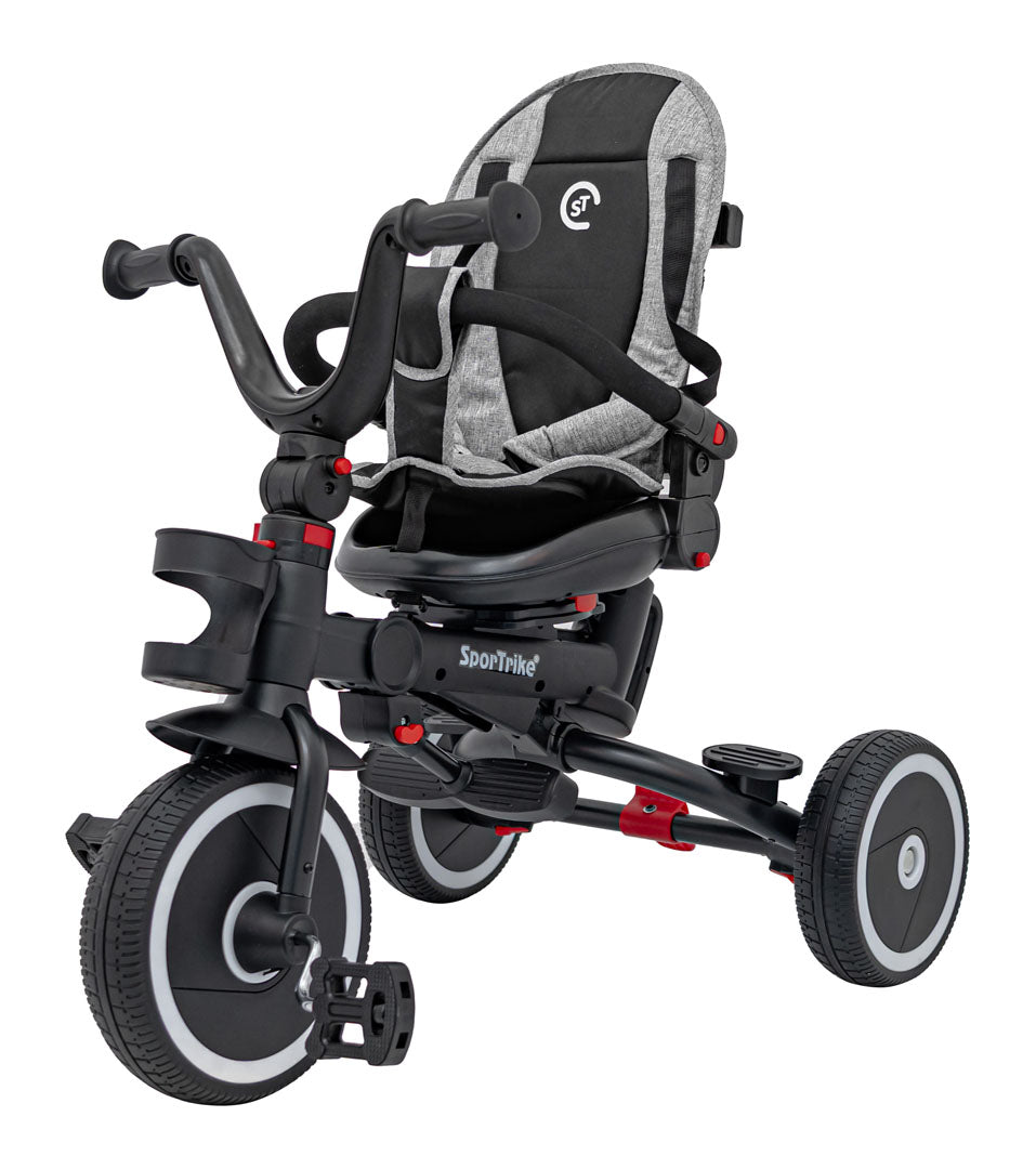 Dječji tricikl RIDER SPORTRIKE - sivi