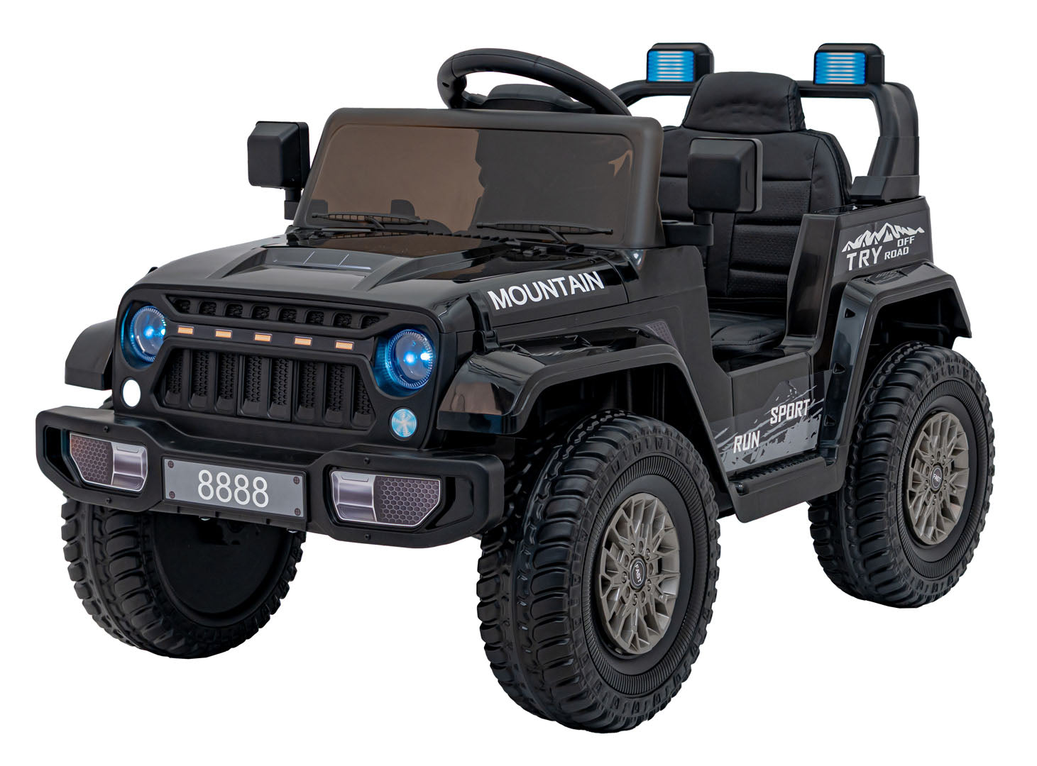 Auto na akumulator Off Road MOUNTAIN - crni