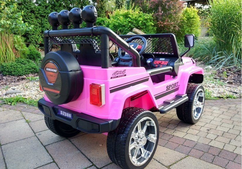 Auto na akumulator S2388 Jeep 4x4 - rozi