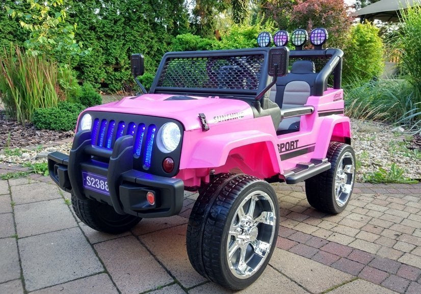 Auto na akumulator S2388 Jeep 4x4 - rozi