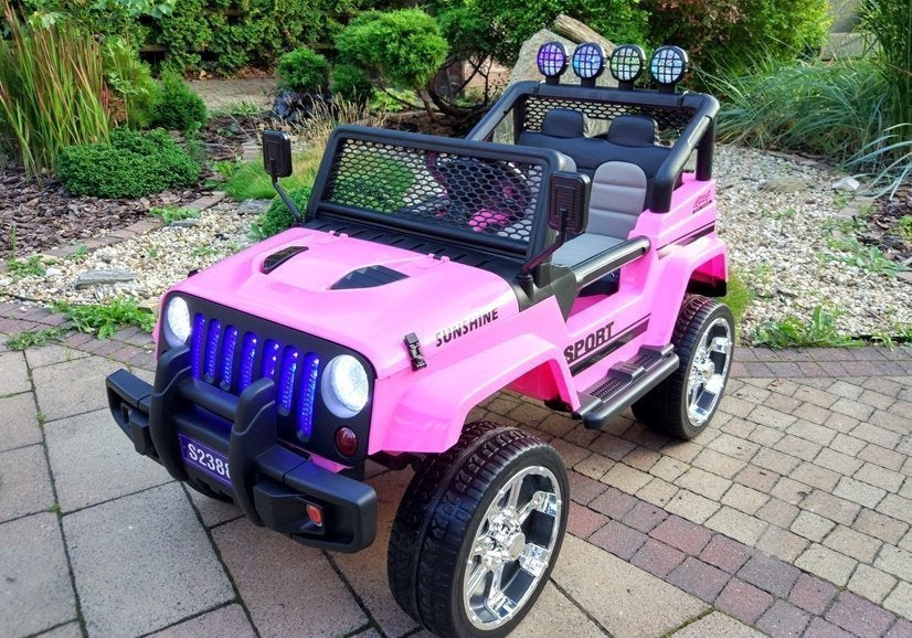 Auto na akumulator S2388 Jeep 4x4 - rozi