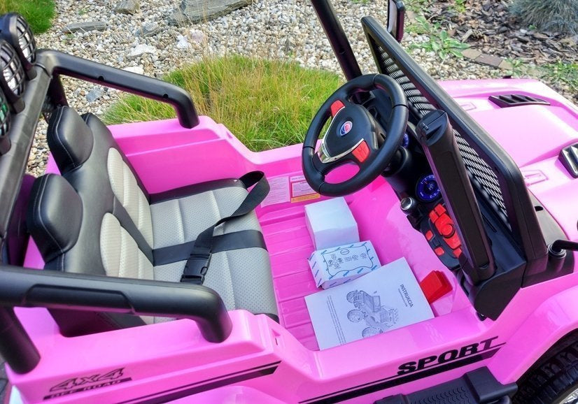 Auto na akumulator S2388 Jeep 4x4 - rozi