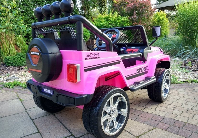 Auto na akumulator S2388 Jeep 4x4 - rozi