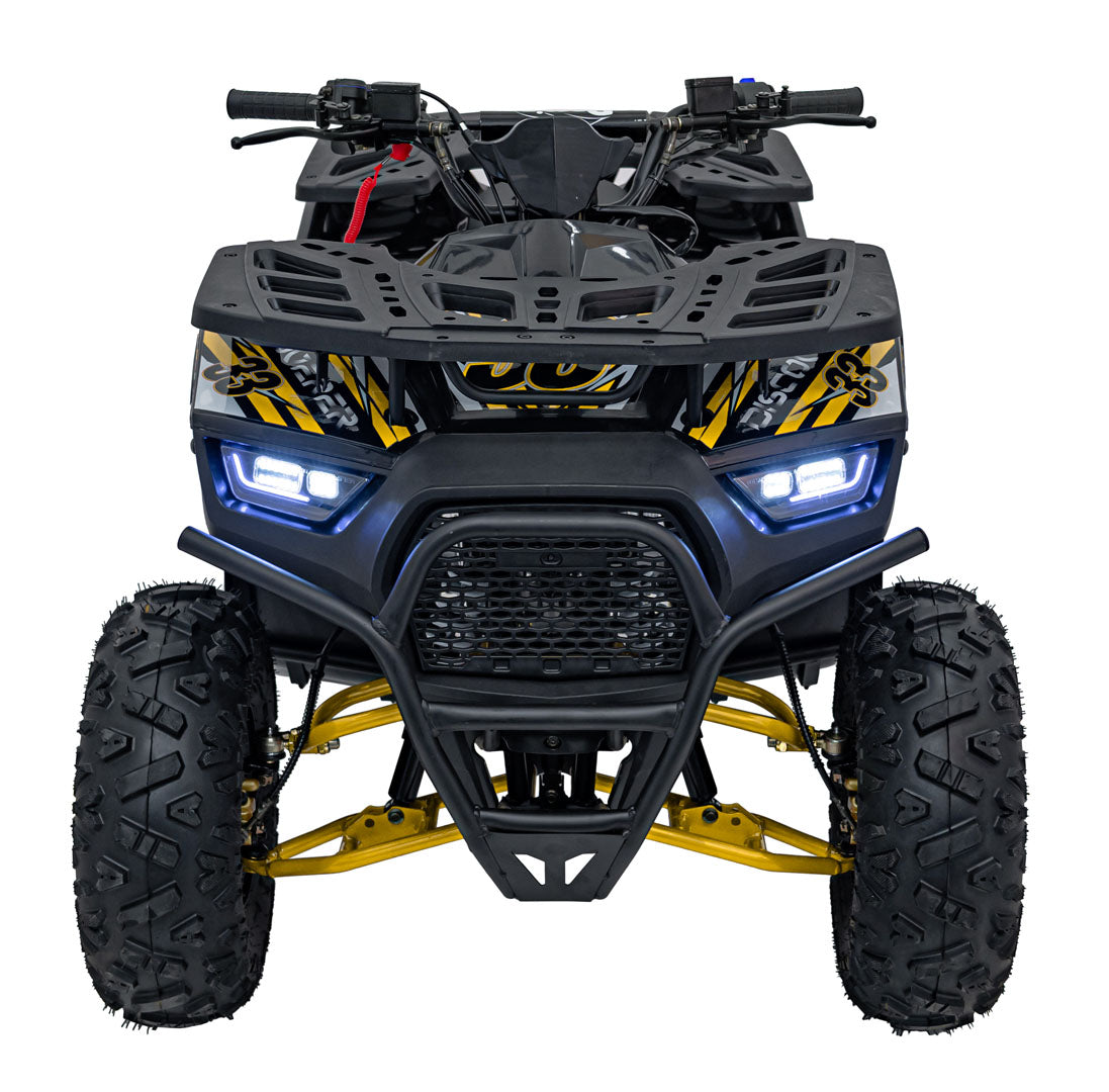 Quad na benzin 120CC DISCOVERER - žuti