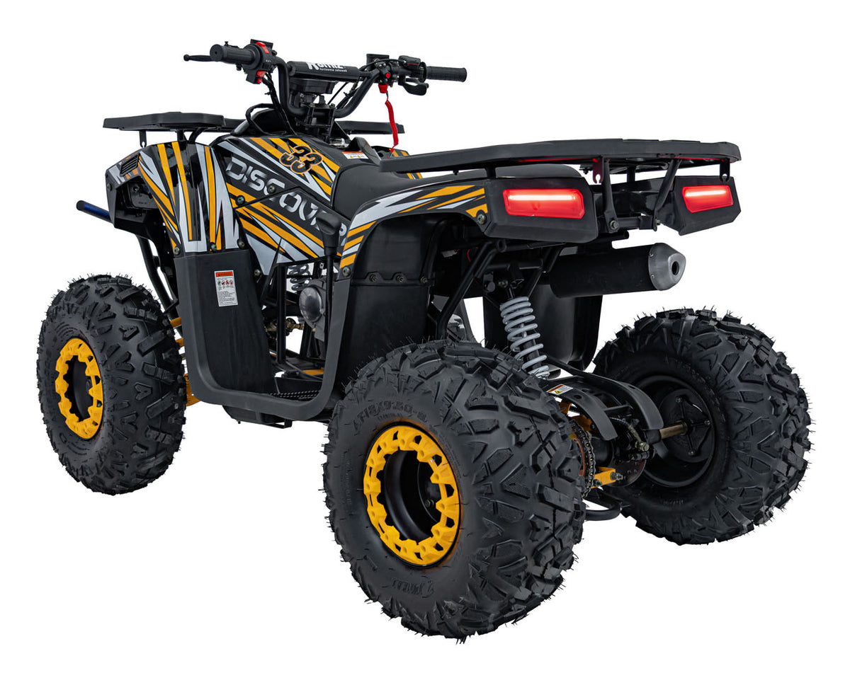 Quad na benzin 120CC DISCOVERER - žuti