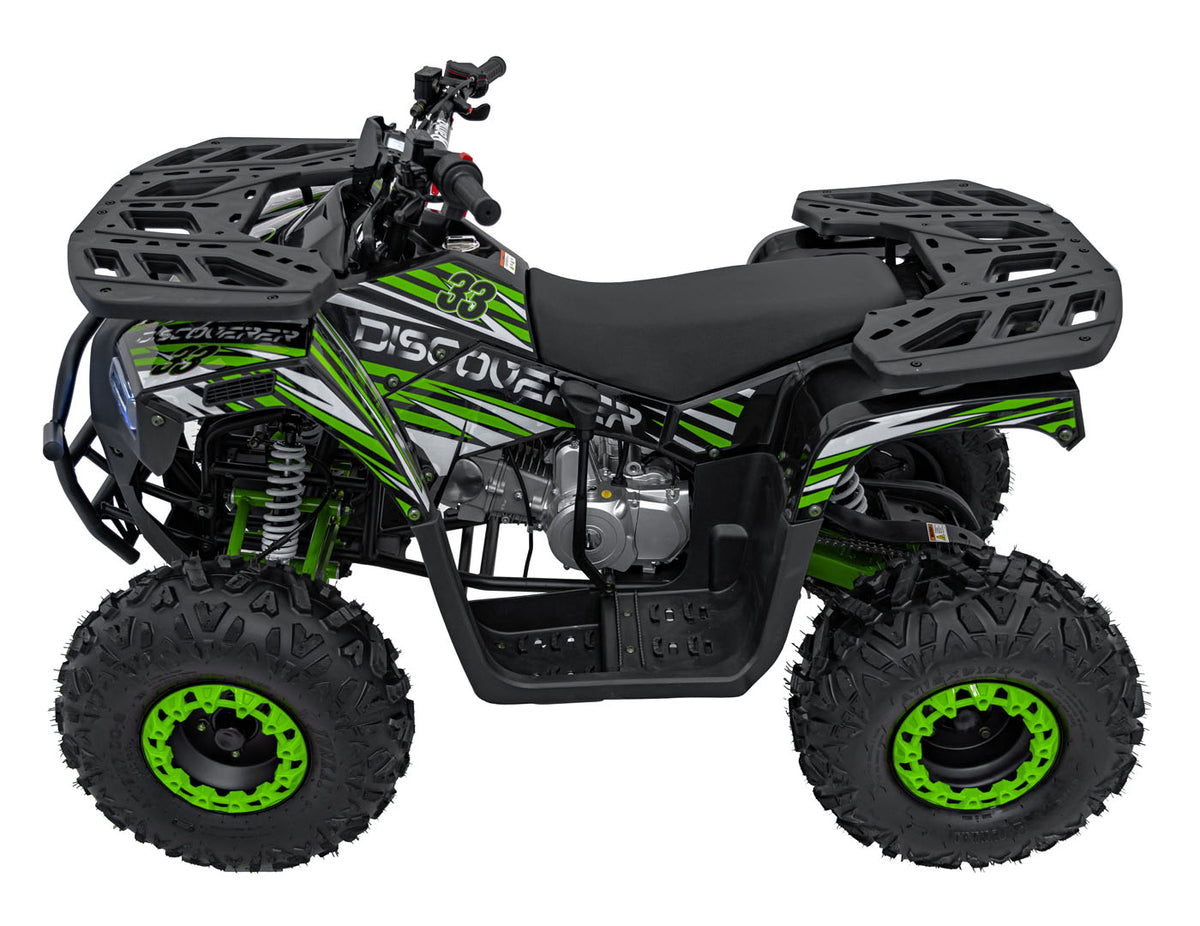 Quad na benzin 120CC DISCOVERER - zeleni