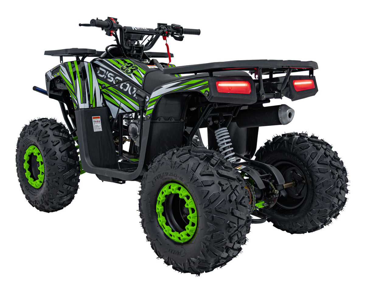 Quad na benzin 120CC DISCOVERER - zeleni