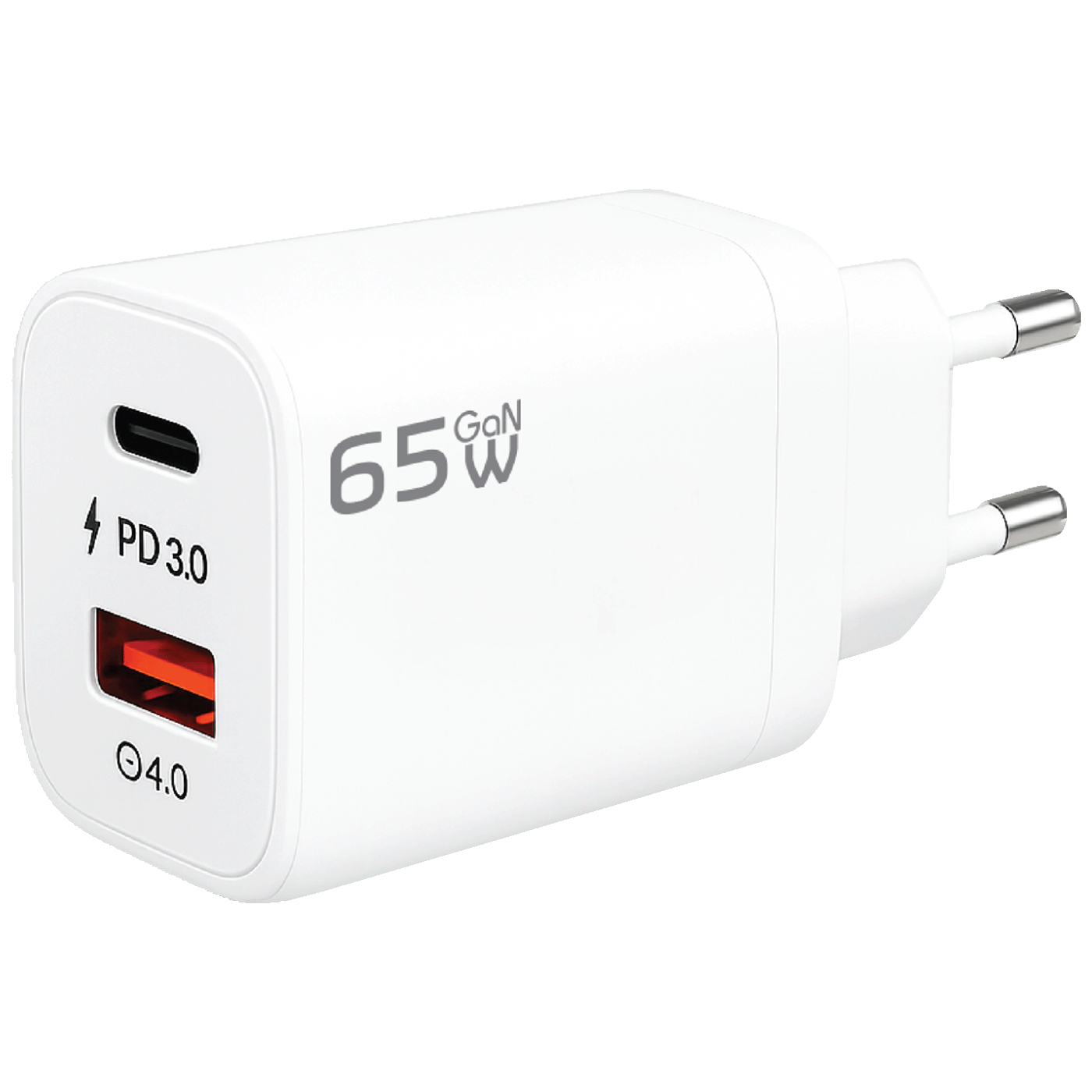 REDLINE Punjač kućni, 1 x USB-A, 1 x USB-C, 65W, GaN - GL-65W-AC