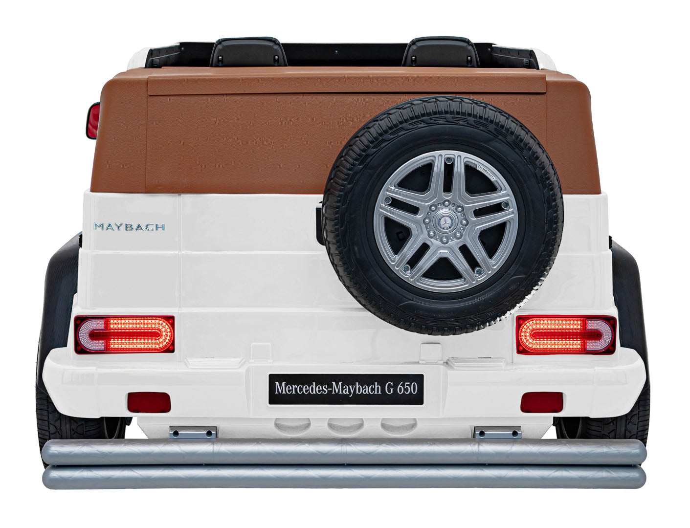 Licencirani auto na akumulator Mercedes Benz MAYBACH G650 4x4 - dvosjed -bijeli