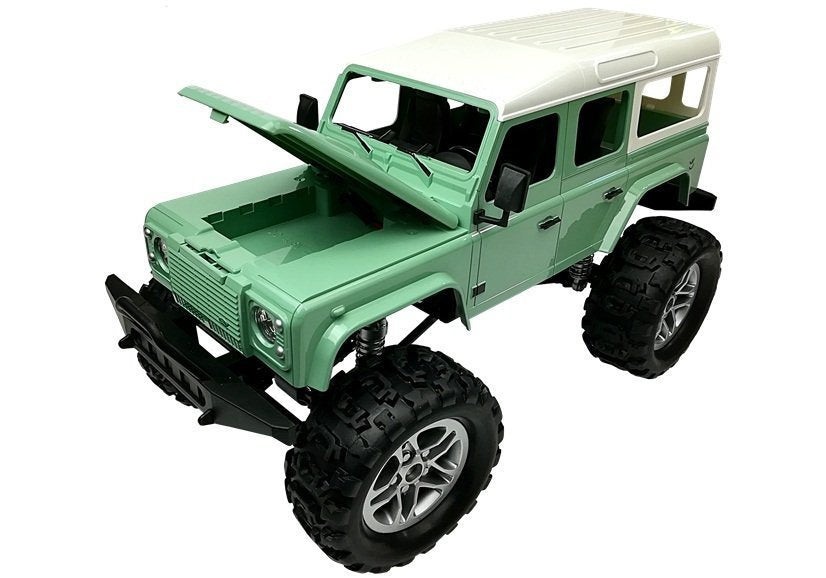 Auto na daljinsko upravljanje Jeep R/C, 7,5 km/h 1:14 2.4G - zeleni