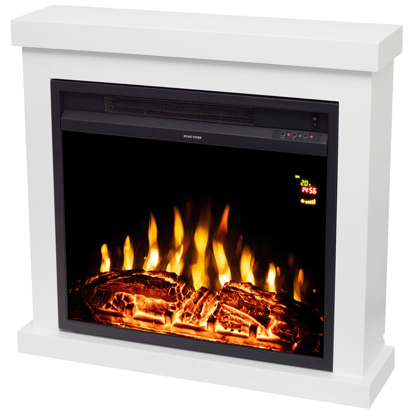 home Kamin, električni, 2000W, daljinski upravljač - FKKI 05