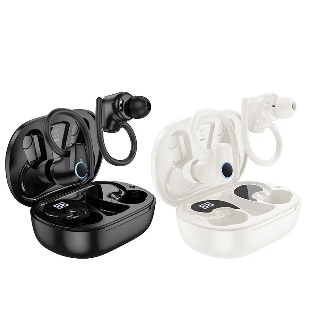 HOCO brezžične/bluetooth stereo slušalke TWS Pure joy in-ear EQ8 bele